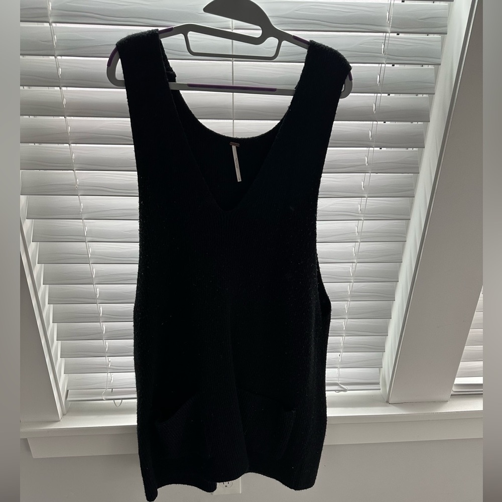 free people sweater dress w pockets